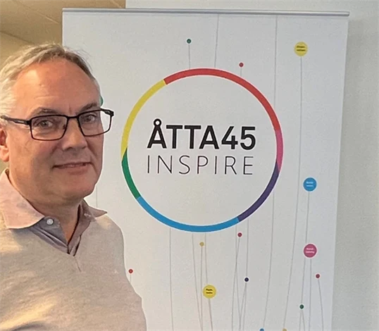 Erik Mauritzon, vd för Åtta45.